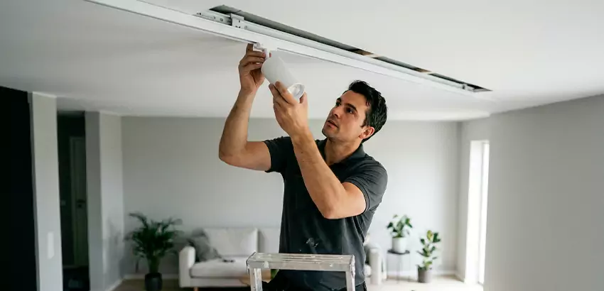 Recessed Track Lighting Installation in Huntsville